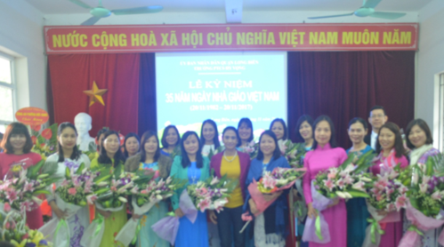 Lễ kỷ niệm 35 năm ngày Nhà giáo Việt Nam
(20/11/1982 - 20/11/2017)
